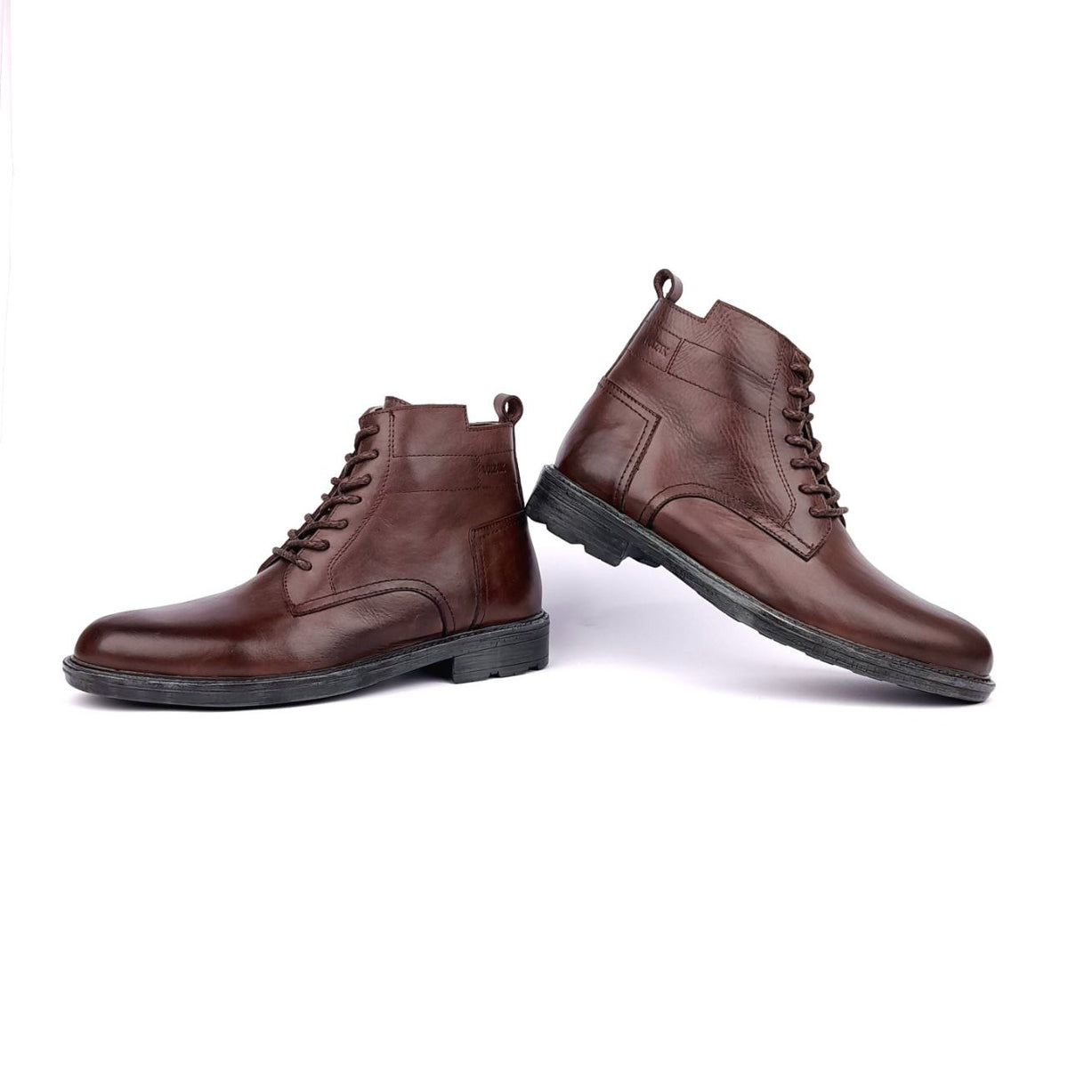 Volzak 3063 Brown Leather Ankle Boot