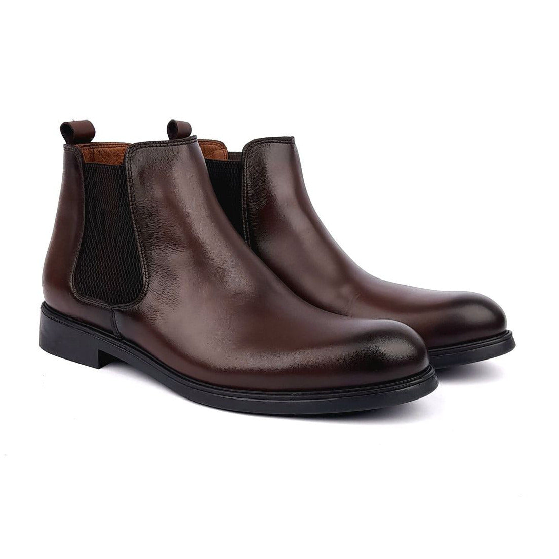 Volzak 5100 Brown Leather Ankle Boot